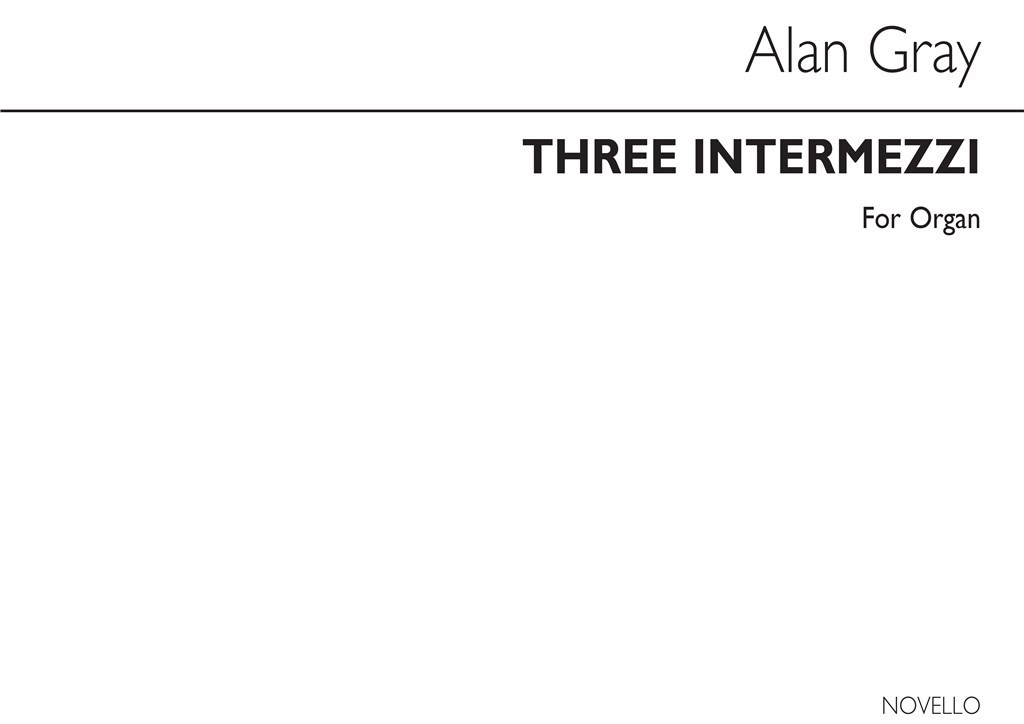 Three Intermezzi - Organ